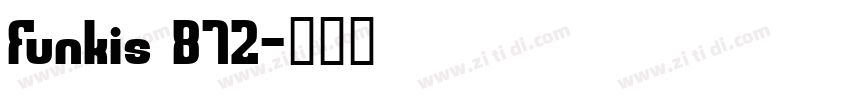 Funkis B12字体转换